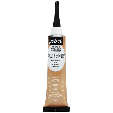 PEBEO Cerne Relief Outliner 20ml-Copper PECR20ML-80000